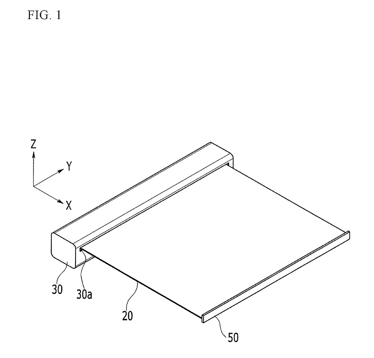 Rollable display device