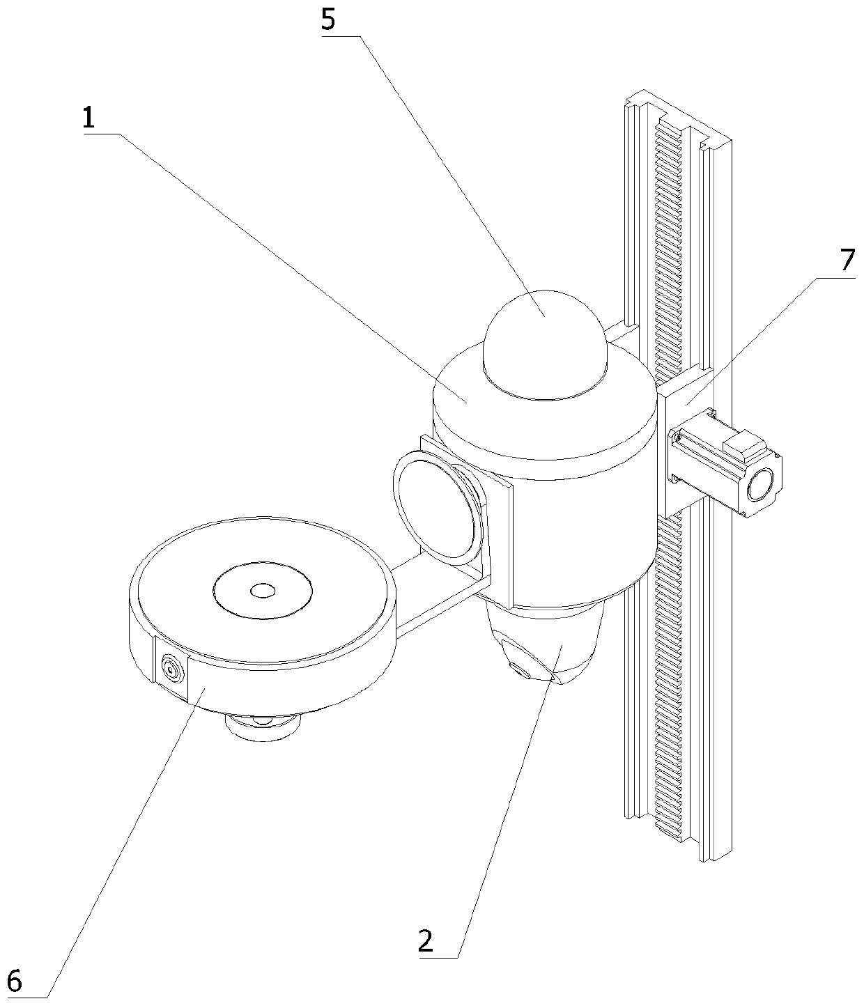 Intelligent firefighting equipment for escape route guidance