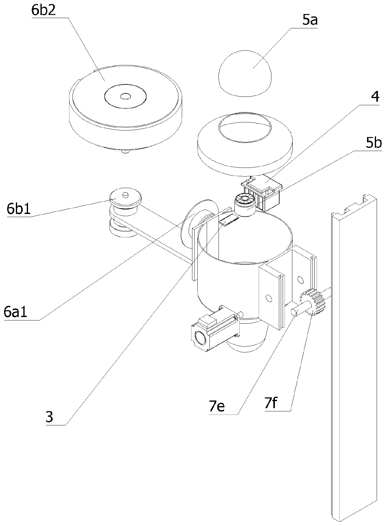 Intelligent firefighting equipment for escape route guidance