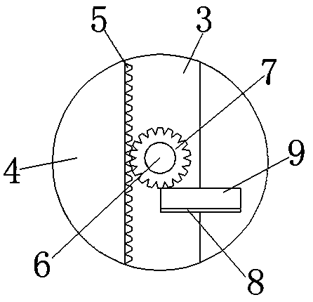 Adjustable ink stirring device