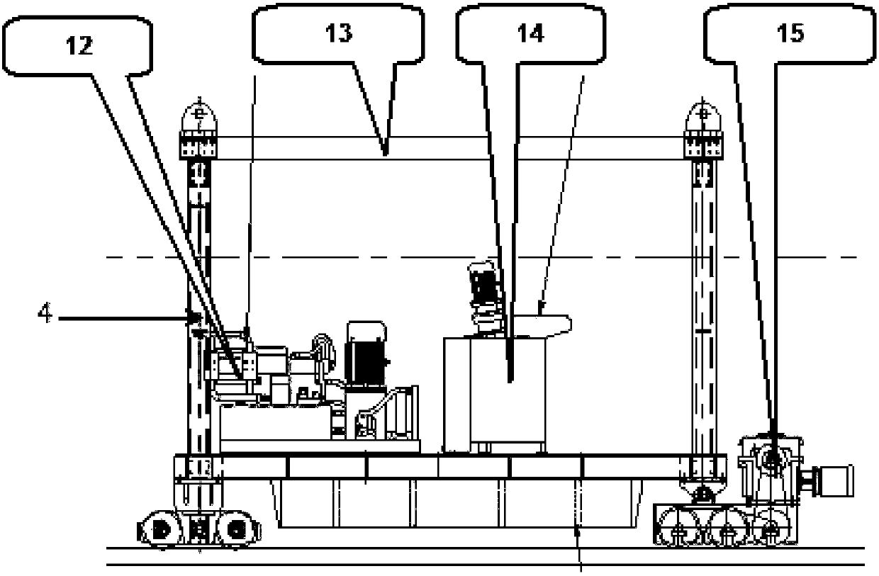 Construction method for filling of back of fabricated secondary lining of concealed excavated tunnel