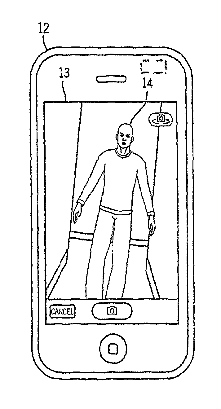 Method and system for postural analysis and measuring anatomical dimensions from a digital three-dimensional image on a mobile device