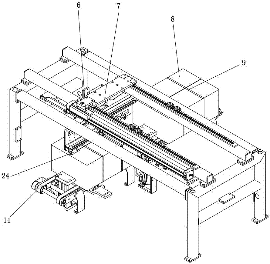 Intelligent box detaching machine