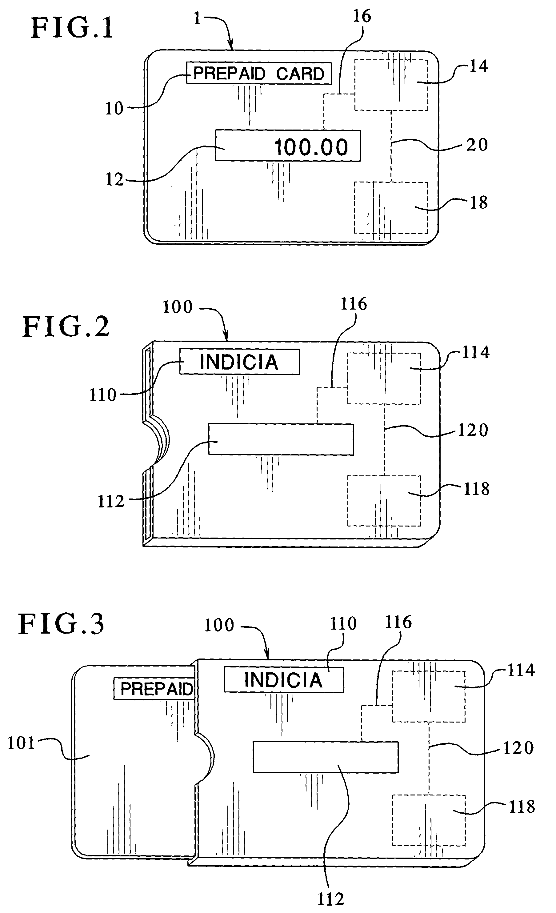 Transaction card providing displayed information