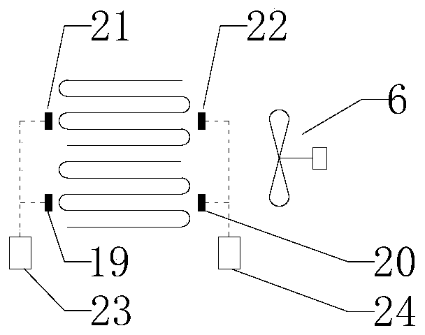 Refrigeration house air cooler defrosting system and method based on photoelectric conversion control