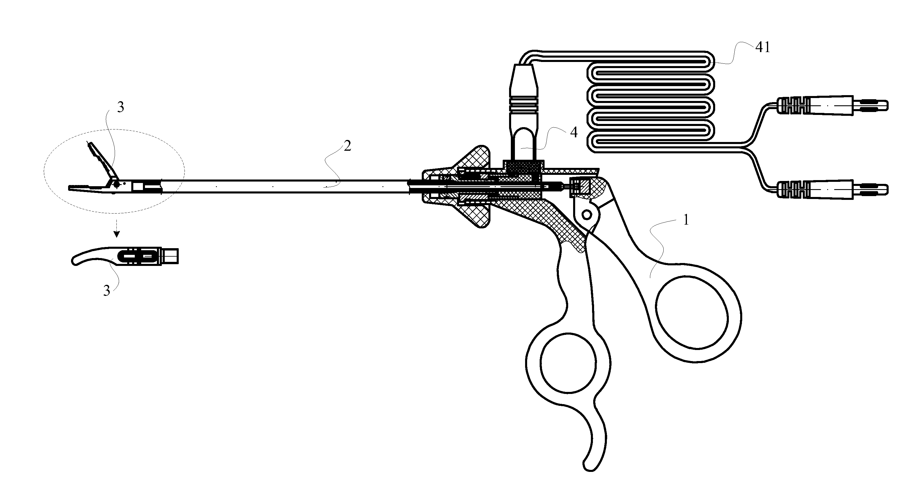 Anti-Sticking Electrosurgical Instrument