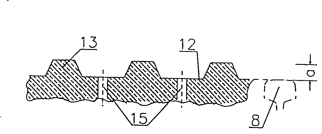 Track soundproofing arrangement