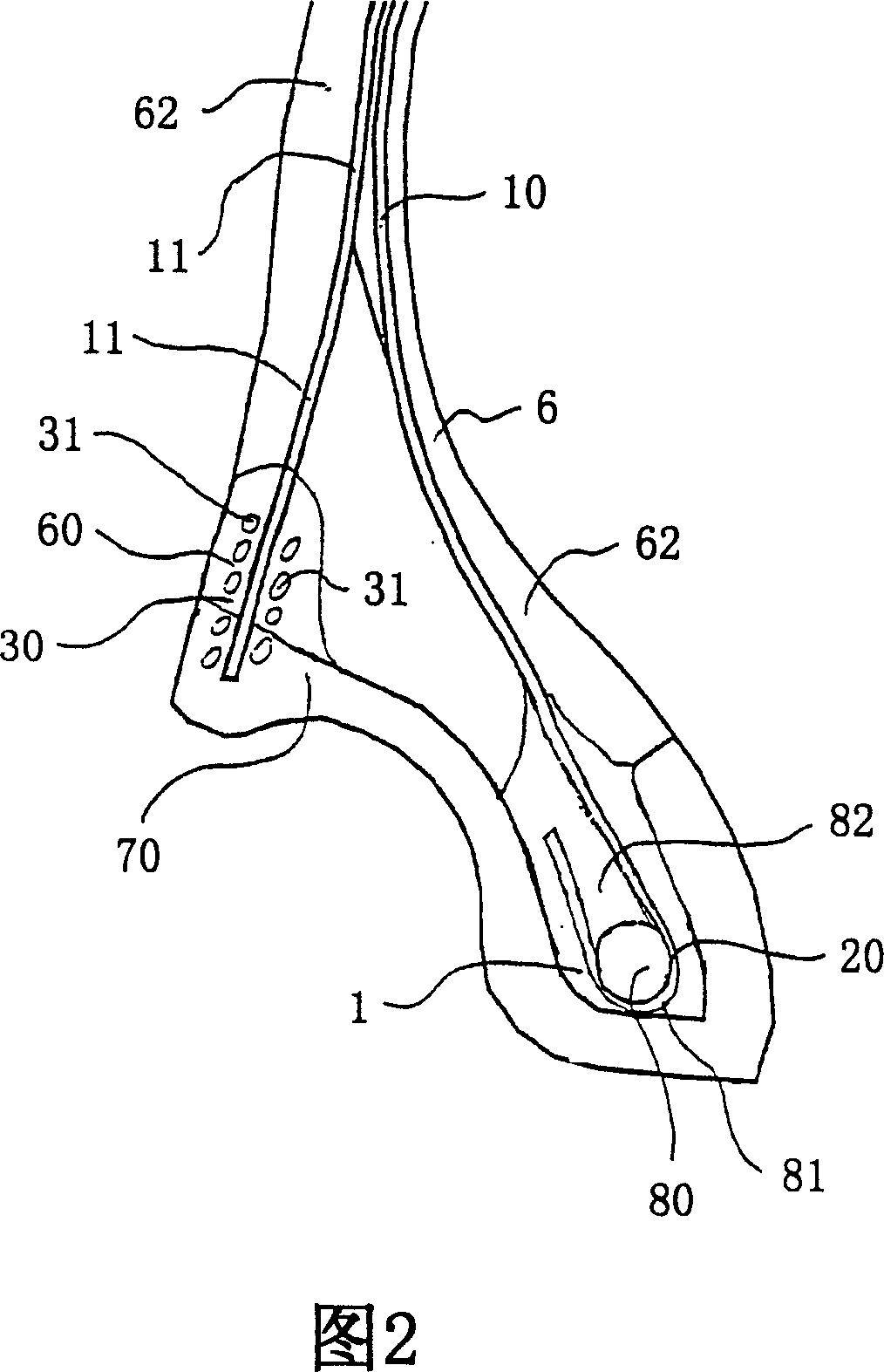 Tyre with double-anchoring casing ply