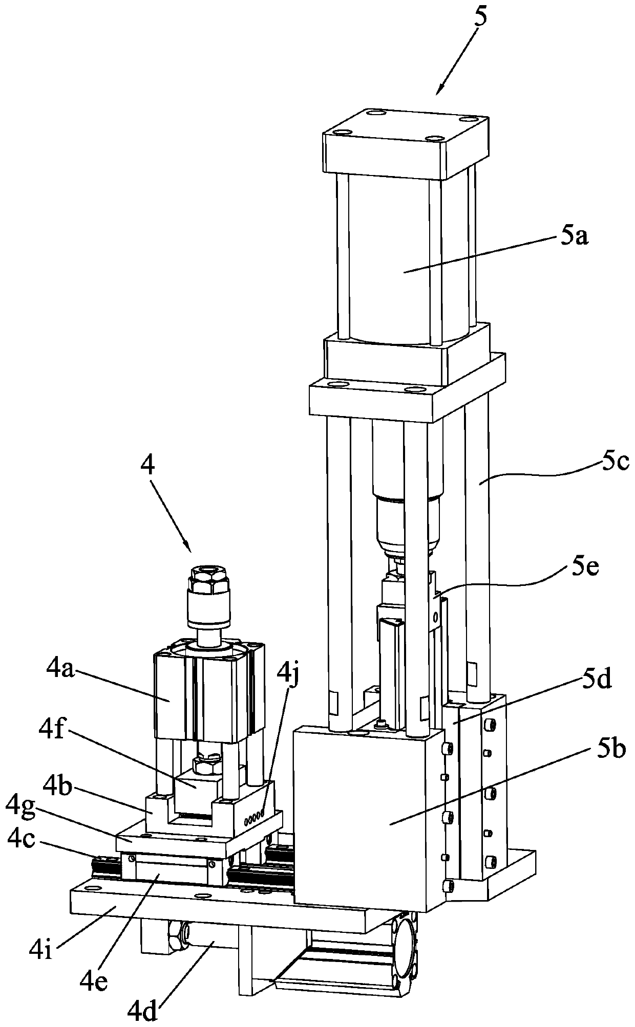 Automatic cutting device of steel wire ropes