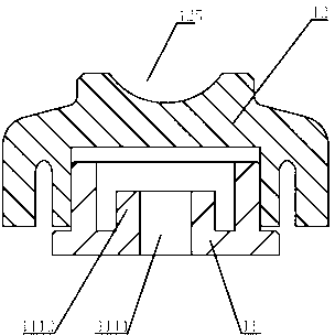 Hollow floor slab and construction method thereof