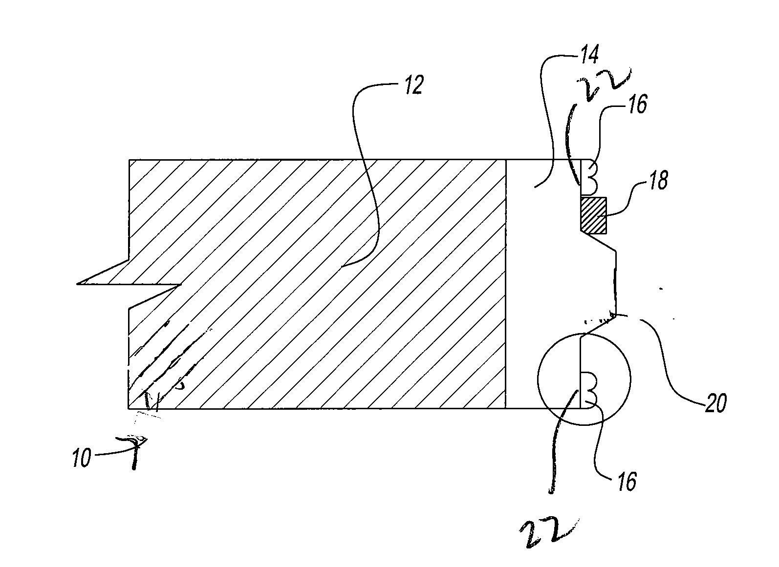 Butyl-free freezer panel joints