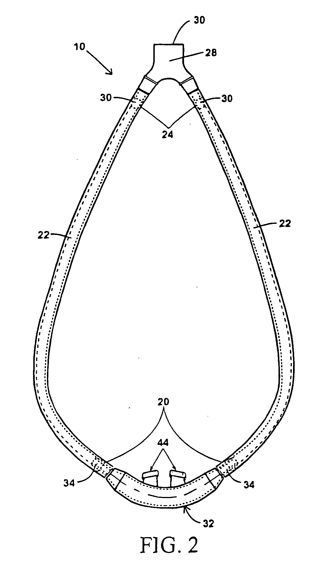 Nasal ventilation interface