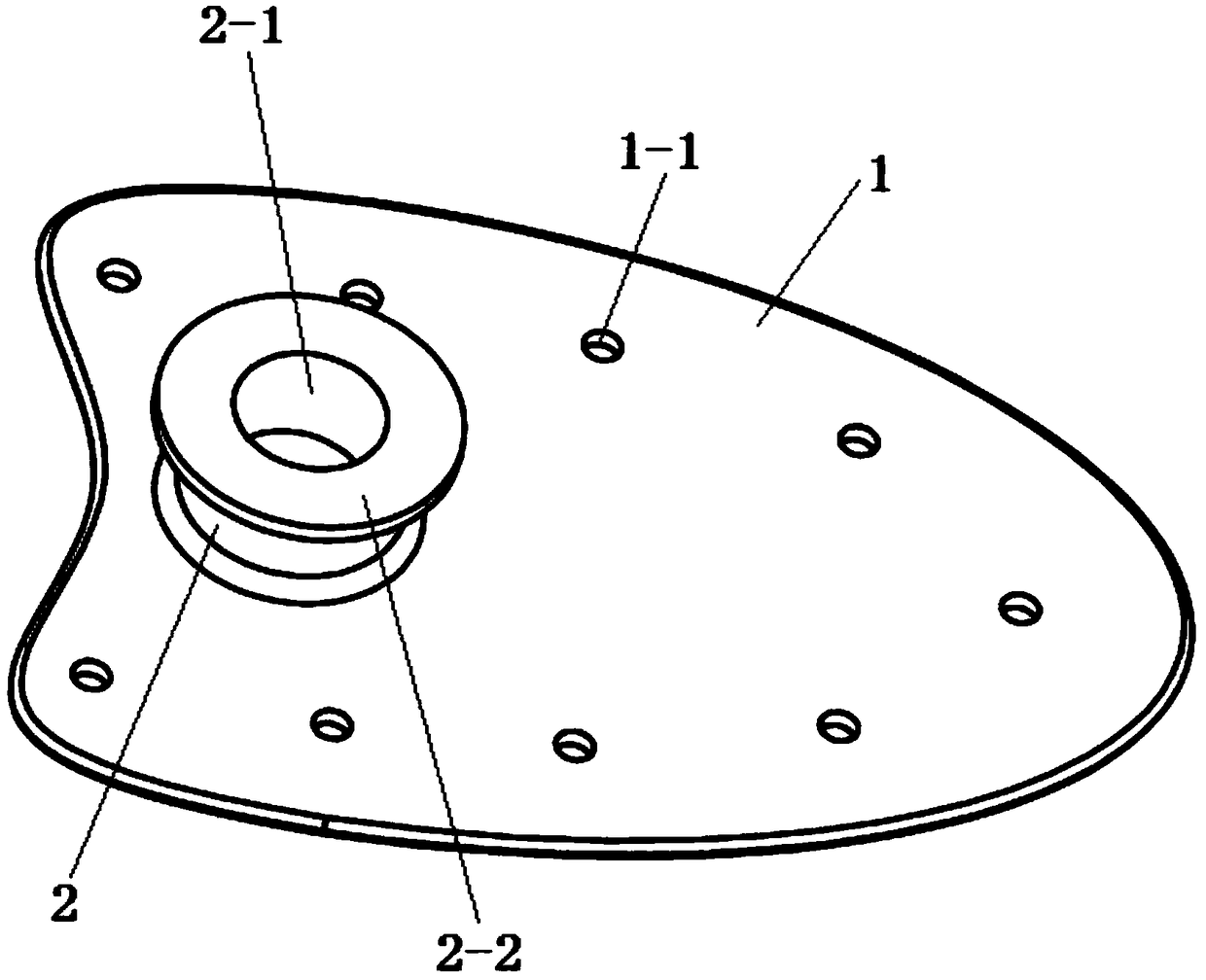 Positioning device for puncture and use method thereof