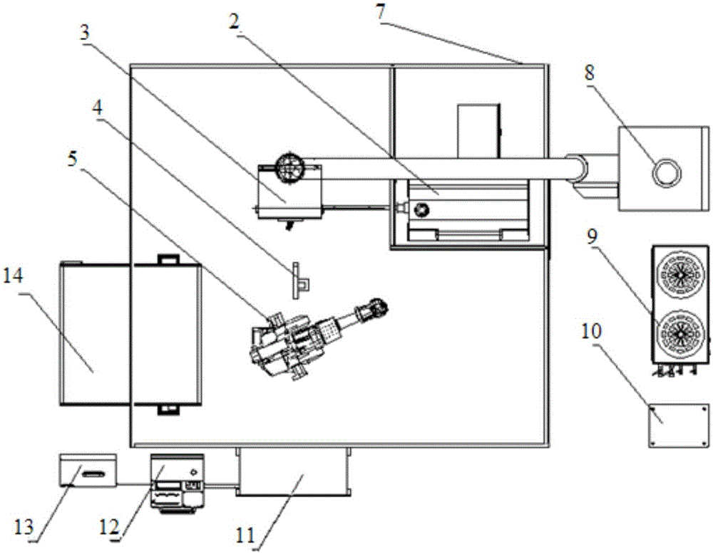 Laser weakening machining equipment