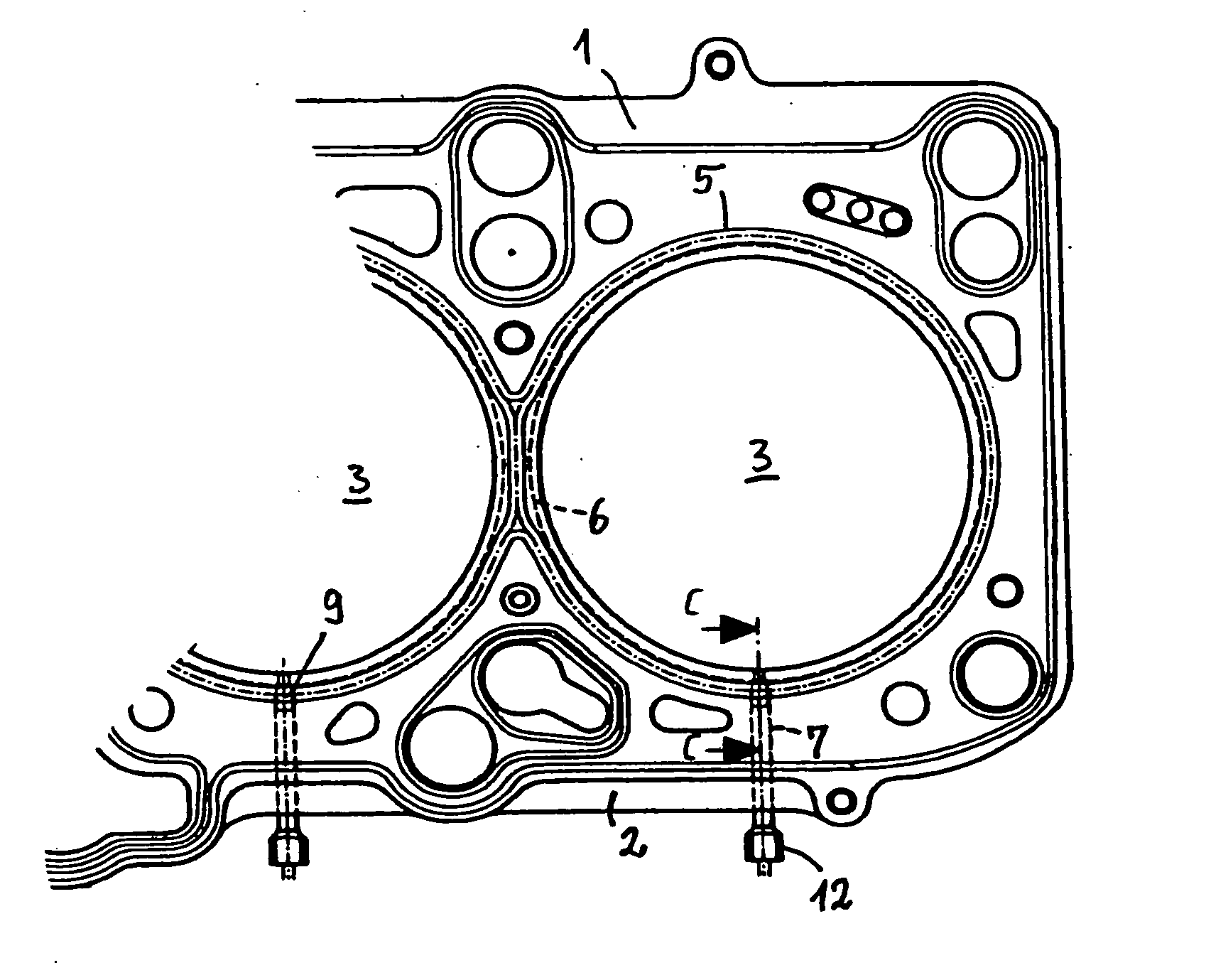 Cylinder head gasket