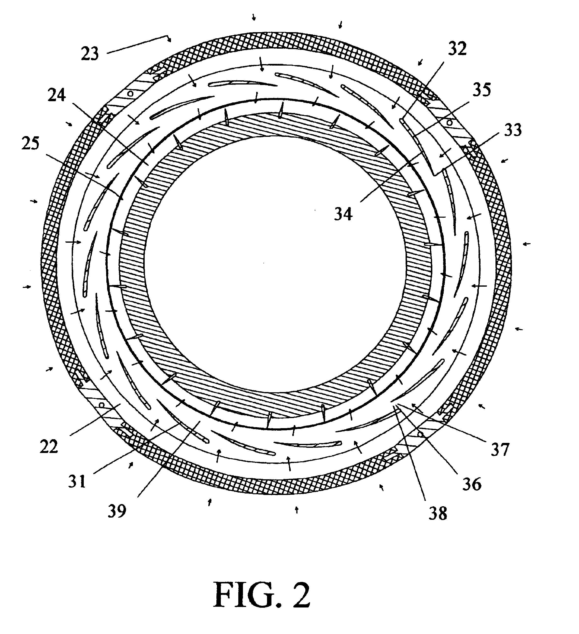 Rotary ram-in compressor