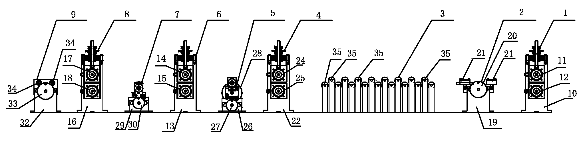 Copper strap edge processing equipment for five-in-one voltage transformer