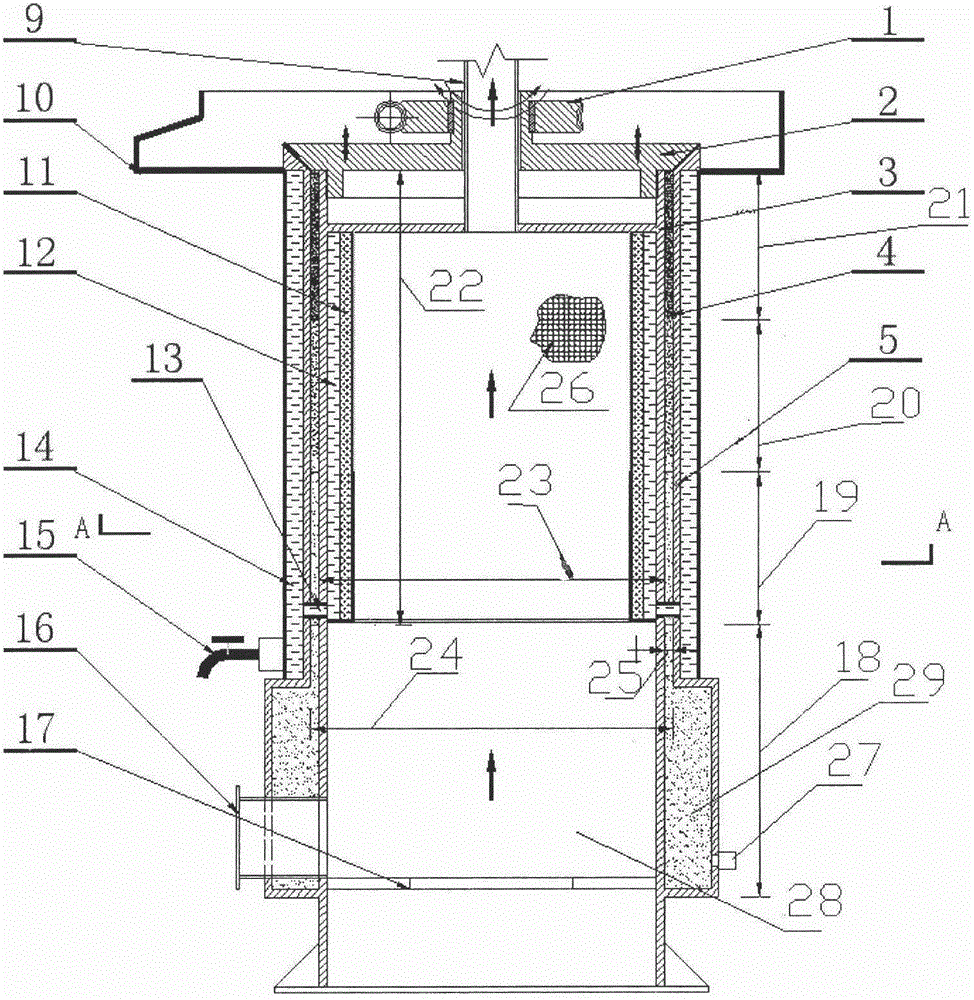 Cylindrical slot continuous filter press