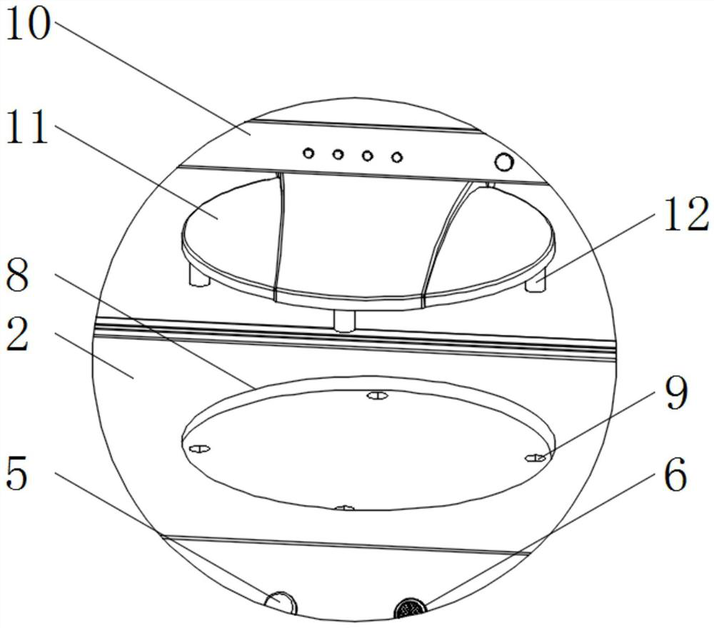 Bearing axial play detection mechanism