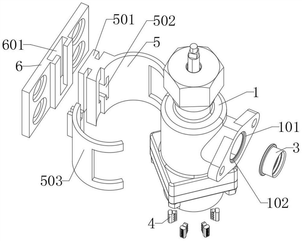 Simple hydraulic valve