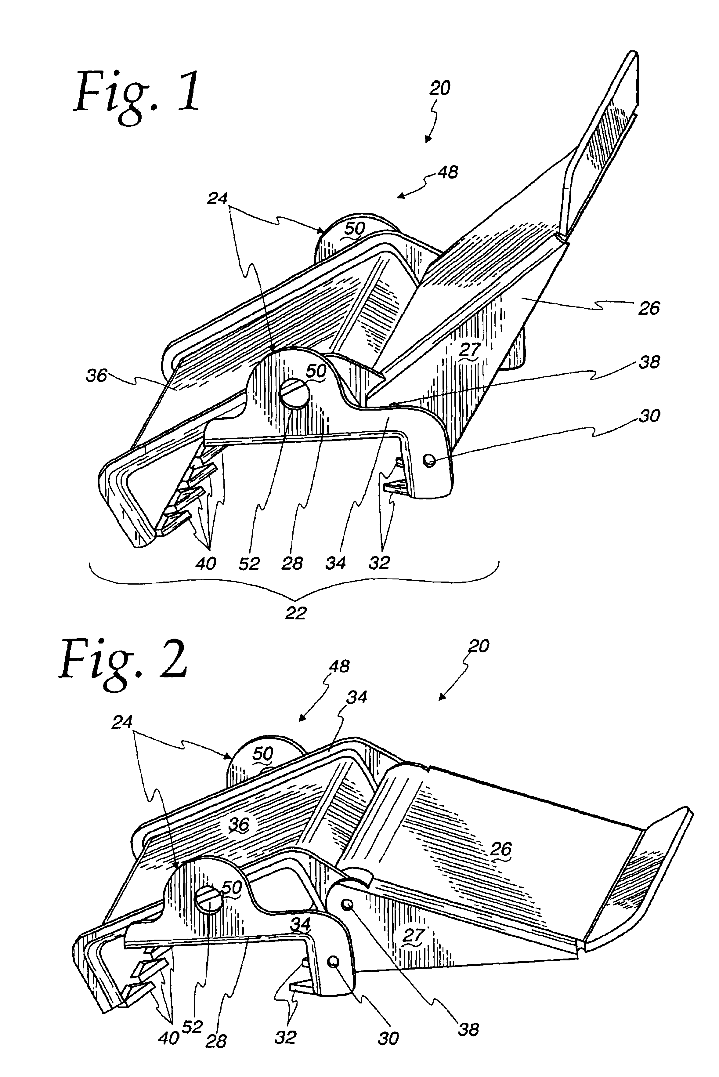 Mounting clip and related modular storage system