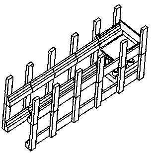 A fully automated shelf with precise positioning