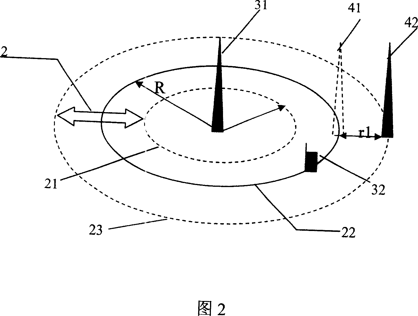 Multisystem coexisted base station site-selecting method