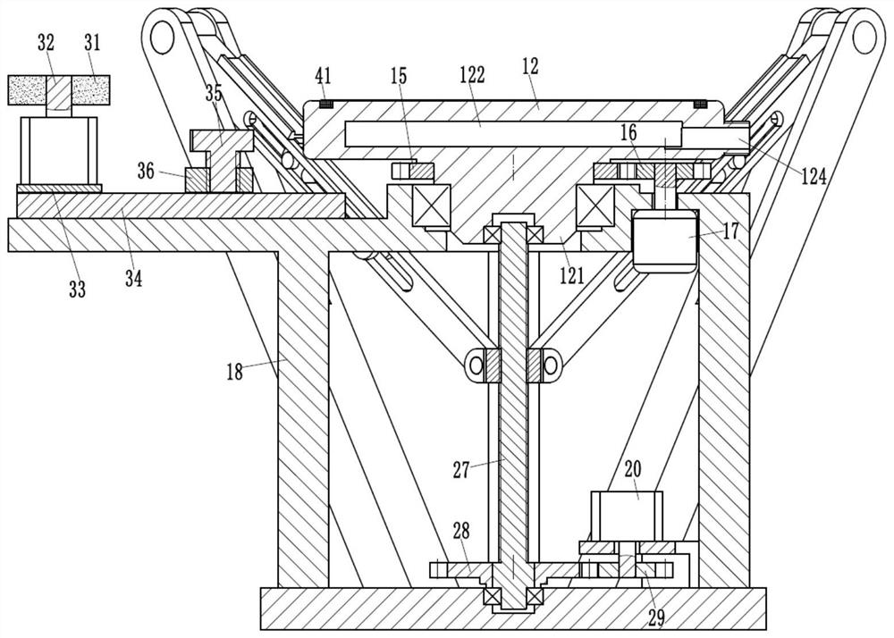 A glass rough edge processing device after cutting