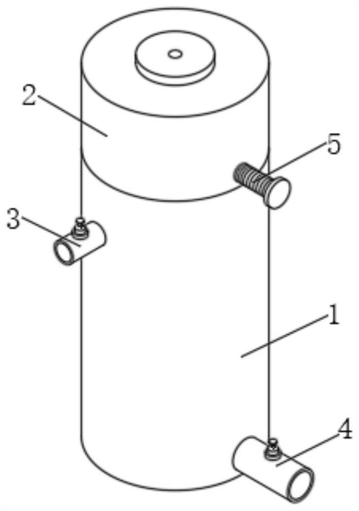 Chemical dissolving tank for sewage treatment and using method thereof