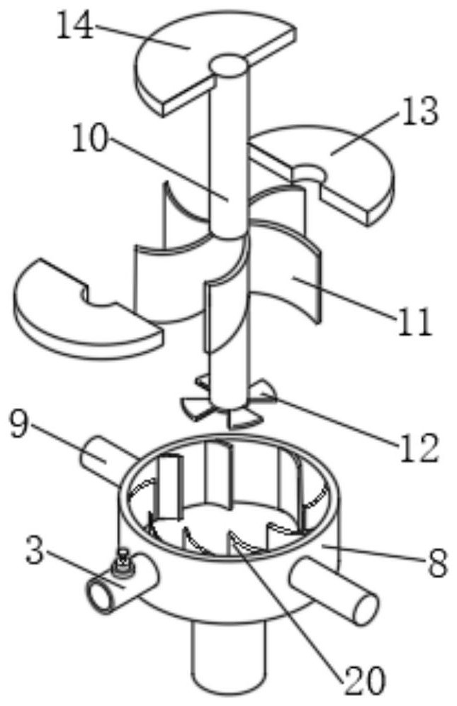 Chemical dissolving tank for sewage treatment and using method thereof