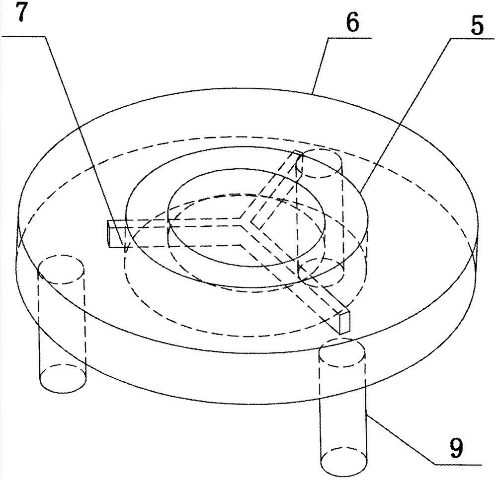 Test apparatus and test method for heat insulation performance of honeycomb panel