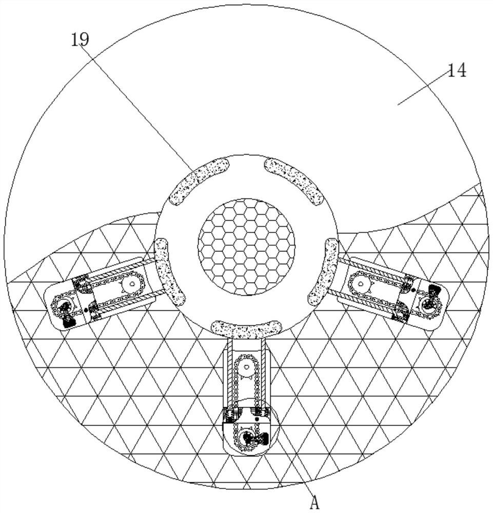 High-practicability intelligent fixing device for external connection of computer hard disk