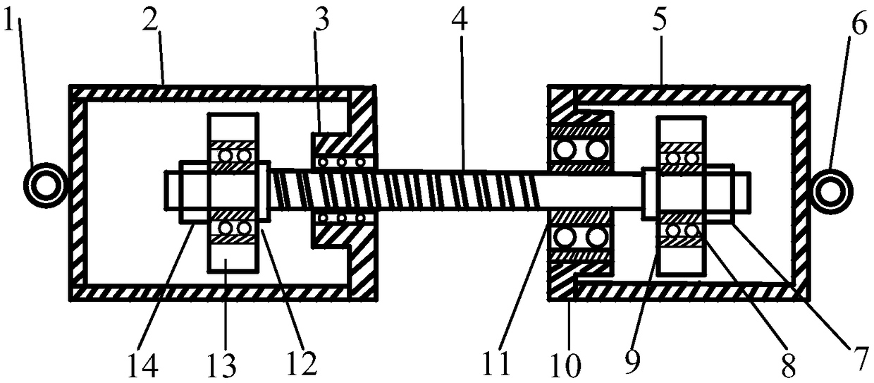 Stable-switching ball screw type inerter device