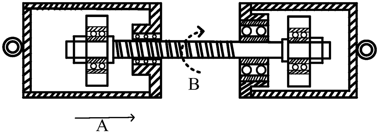 Stable-switching ball screw type inerter device