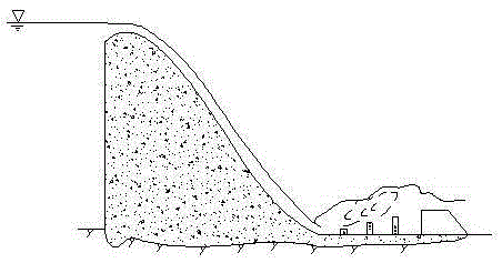 Pile plate plane and vertical face intersecting combination auxiliary energy dissipater