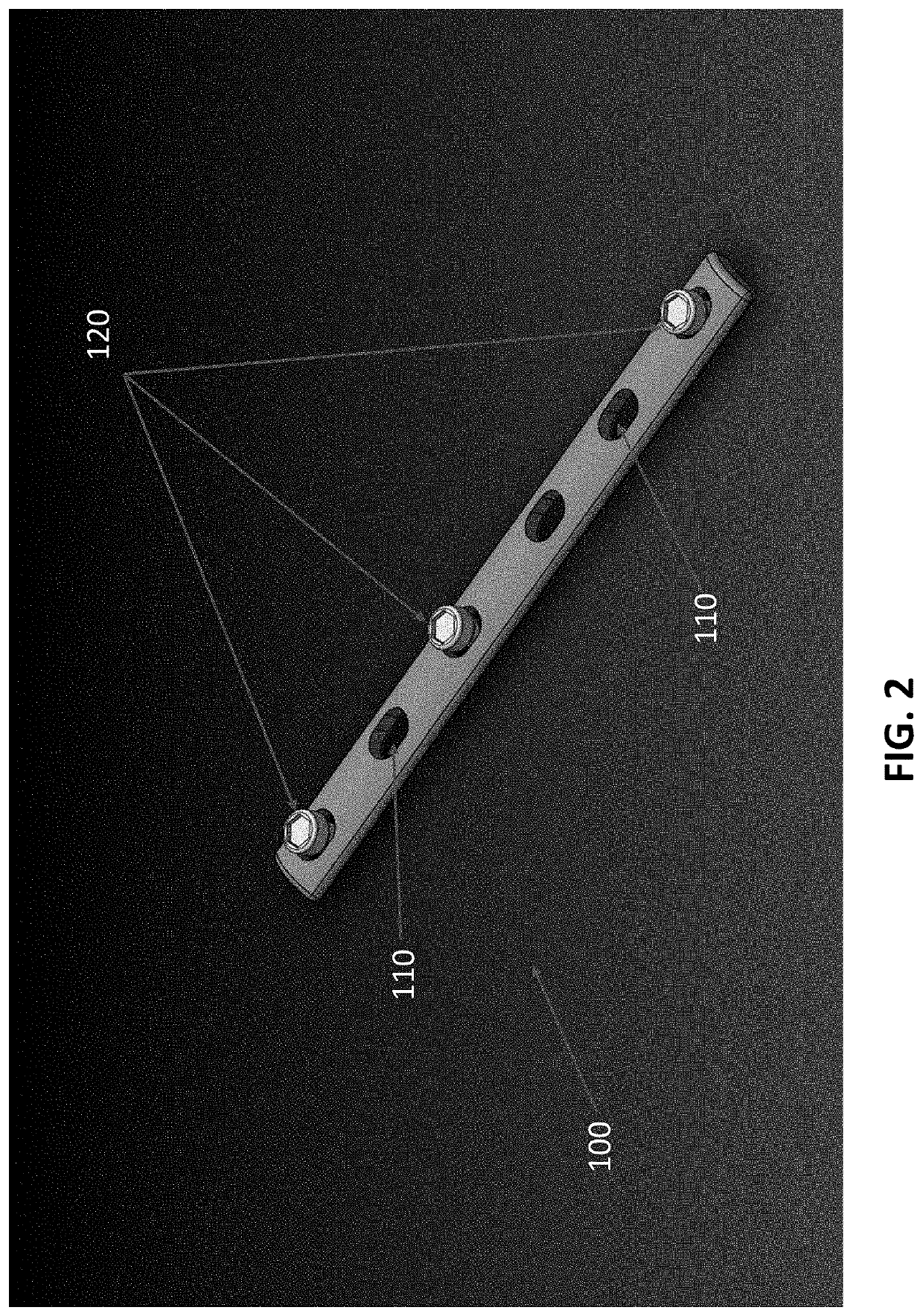 Orthopedic treatment device with electromagnetic field generator