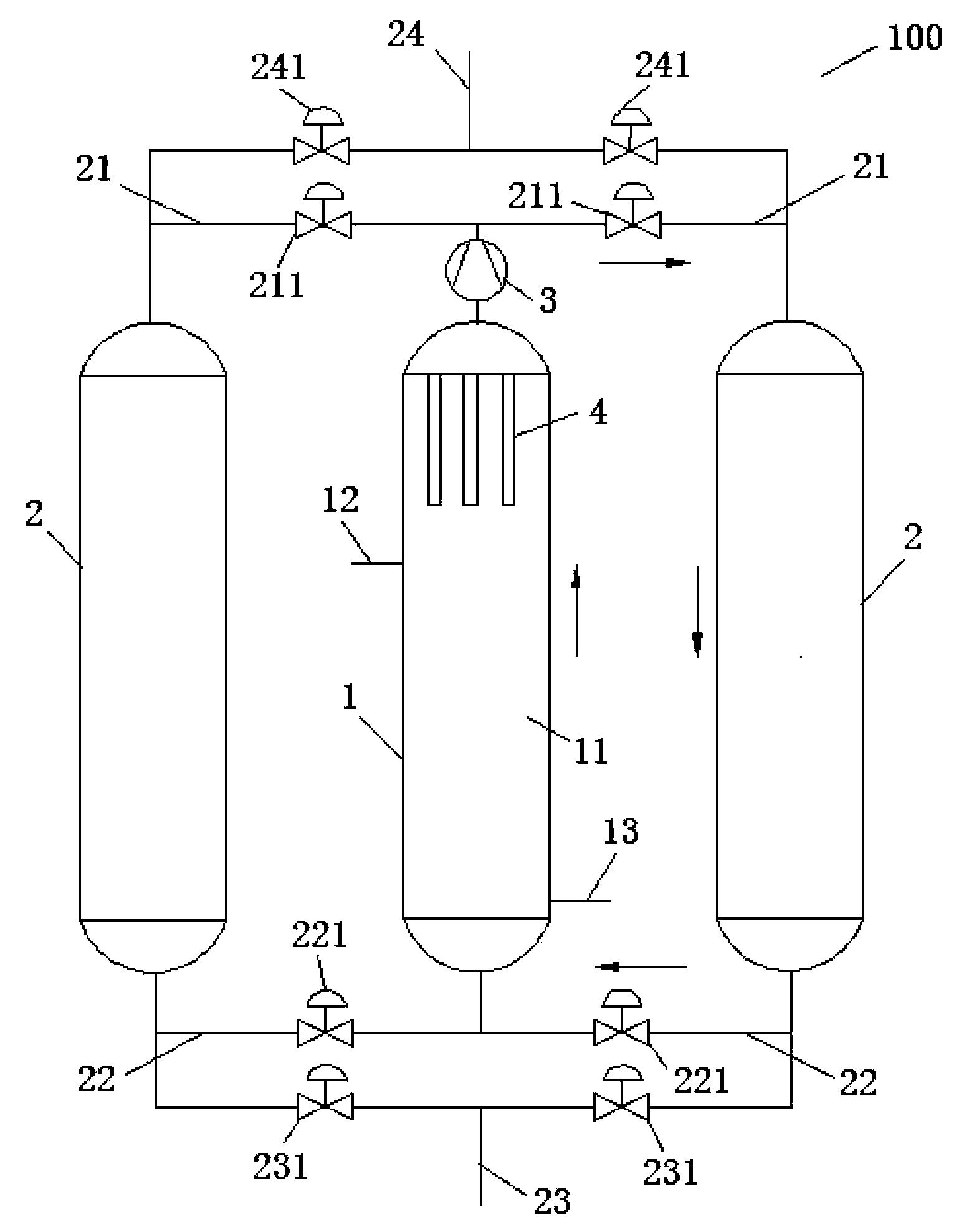 Lignite drying method and lignite drying system