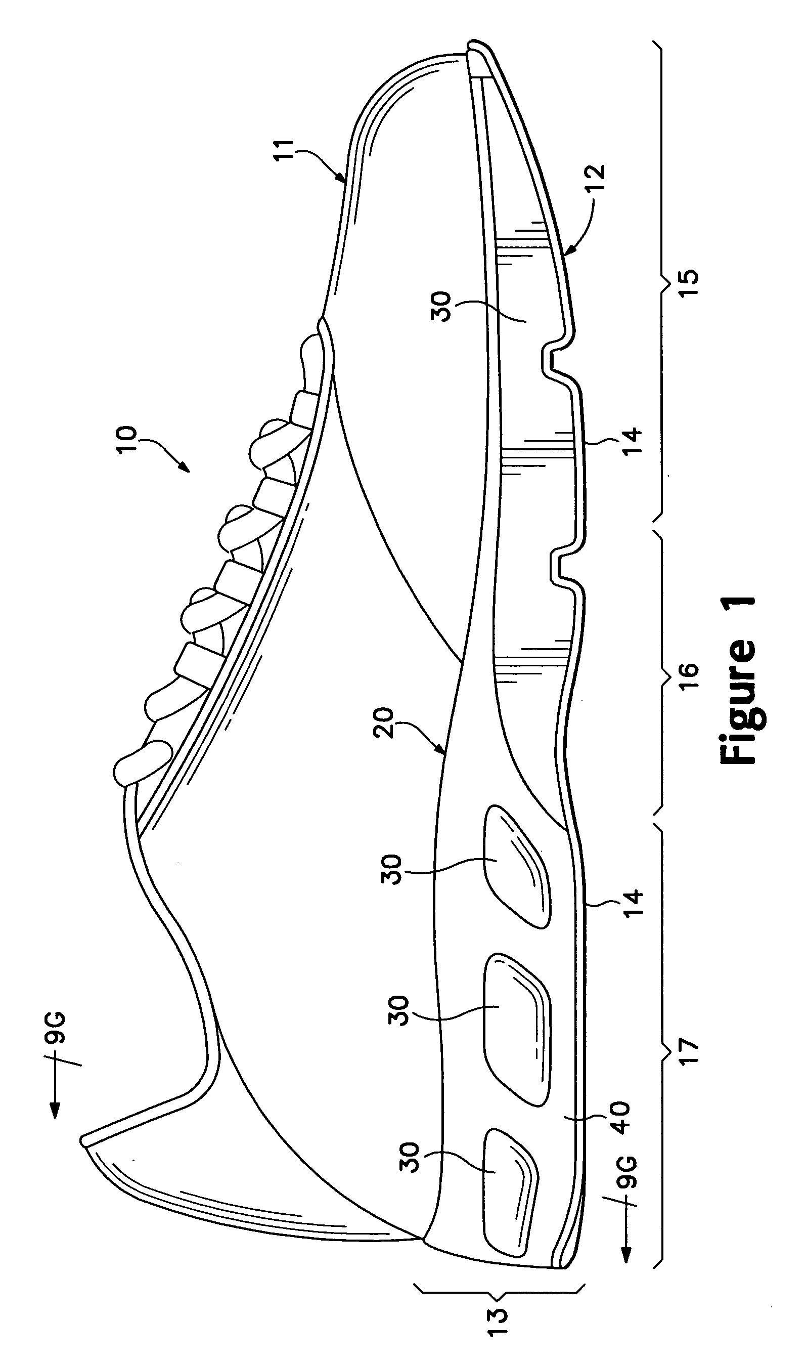 Article of footwear having a fluid-filled bladder with a reinforcing structure