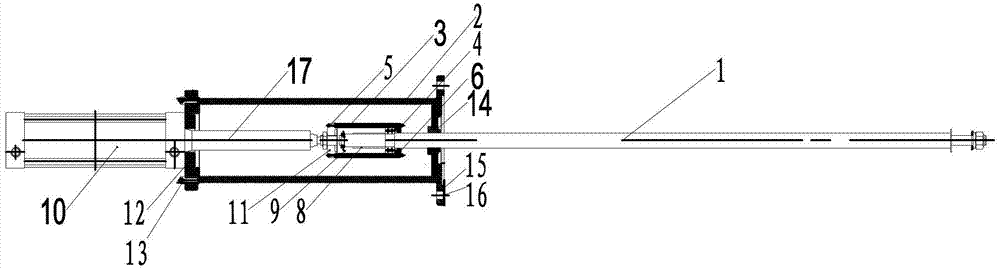 Inverted wire-rewinding machine