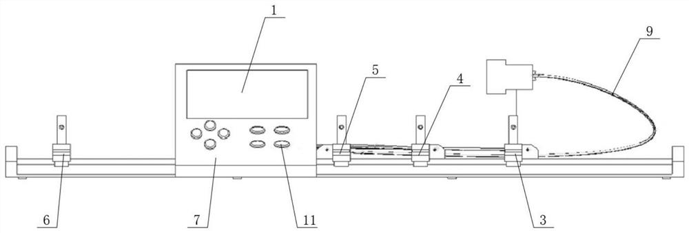 College physics experiment wedge interference teaching auxiliary adjusting instrument