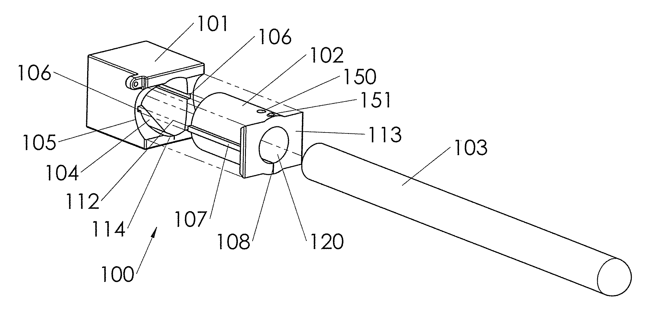 Size-adaptable cigar splitter apparatus