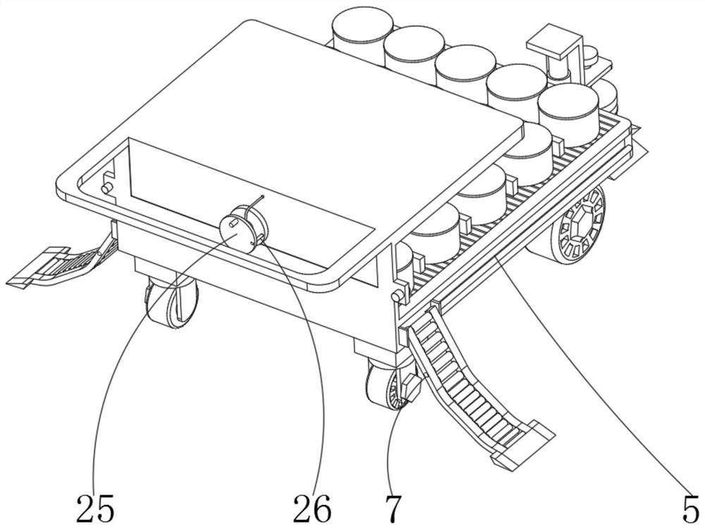 A moisture-proof device for convenient loading and unloading of architectural coatings for transfer and storage