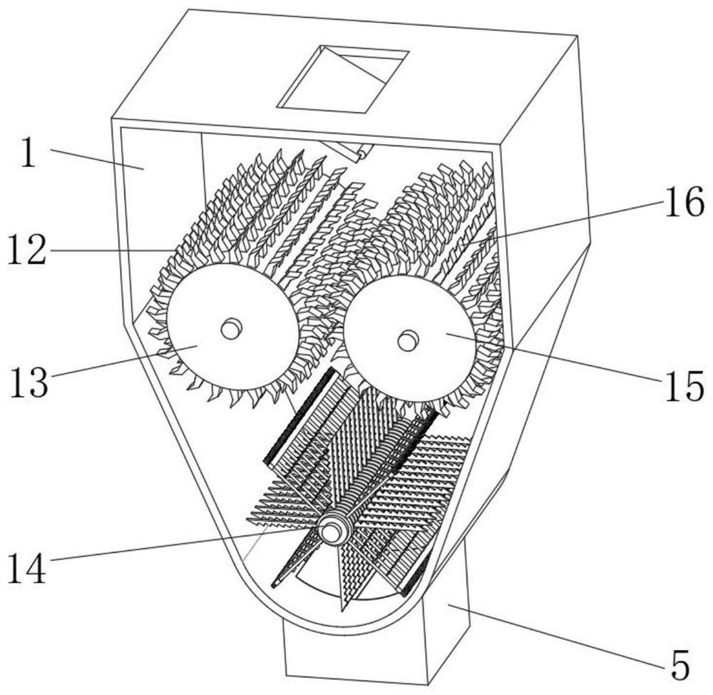 Computer hard disk destroying device and operation method thereof