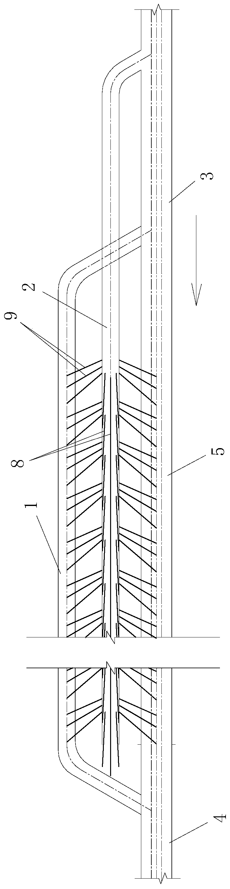 Construction method of tunnel crossing high-angle thrust water-rich sand-rich fault