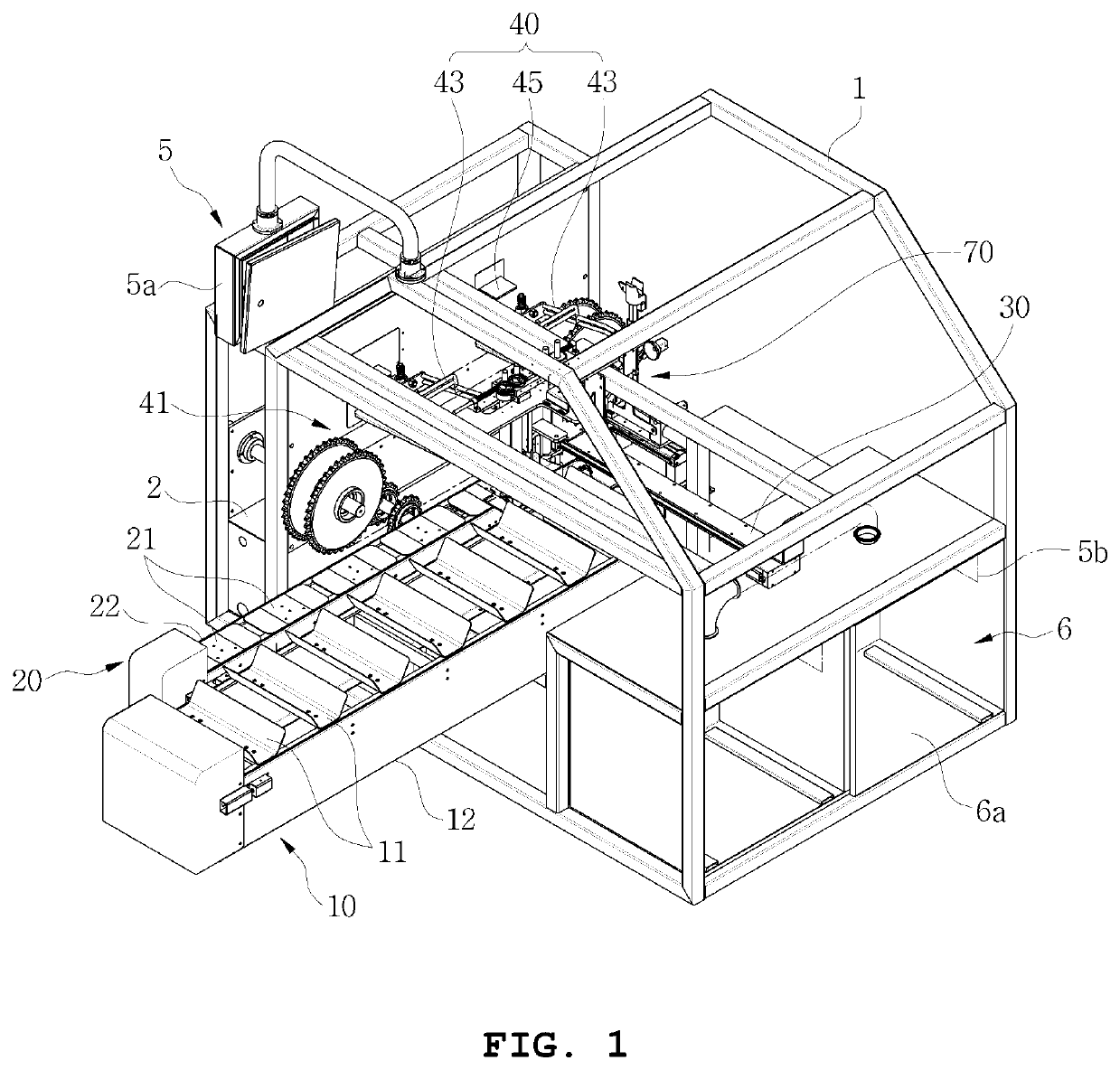 Automatic packaging machine including circulation system