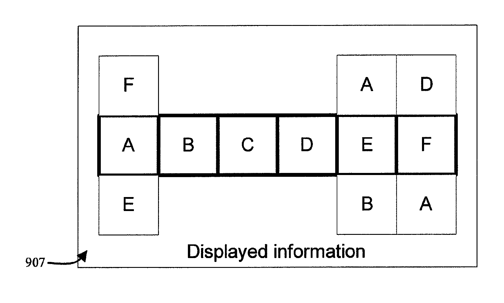 Method for navigating large image sets using sort orders