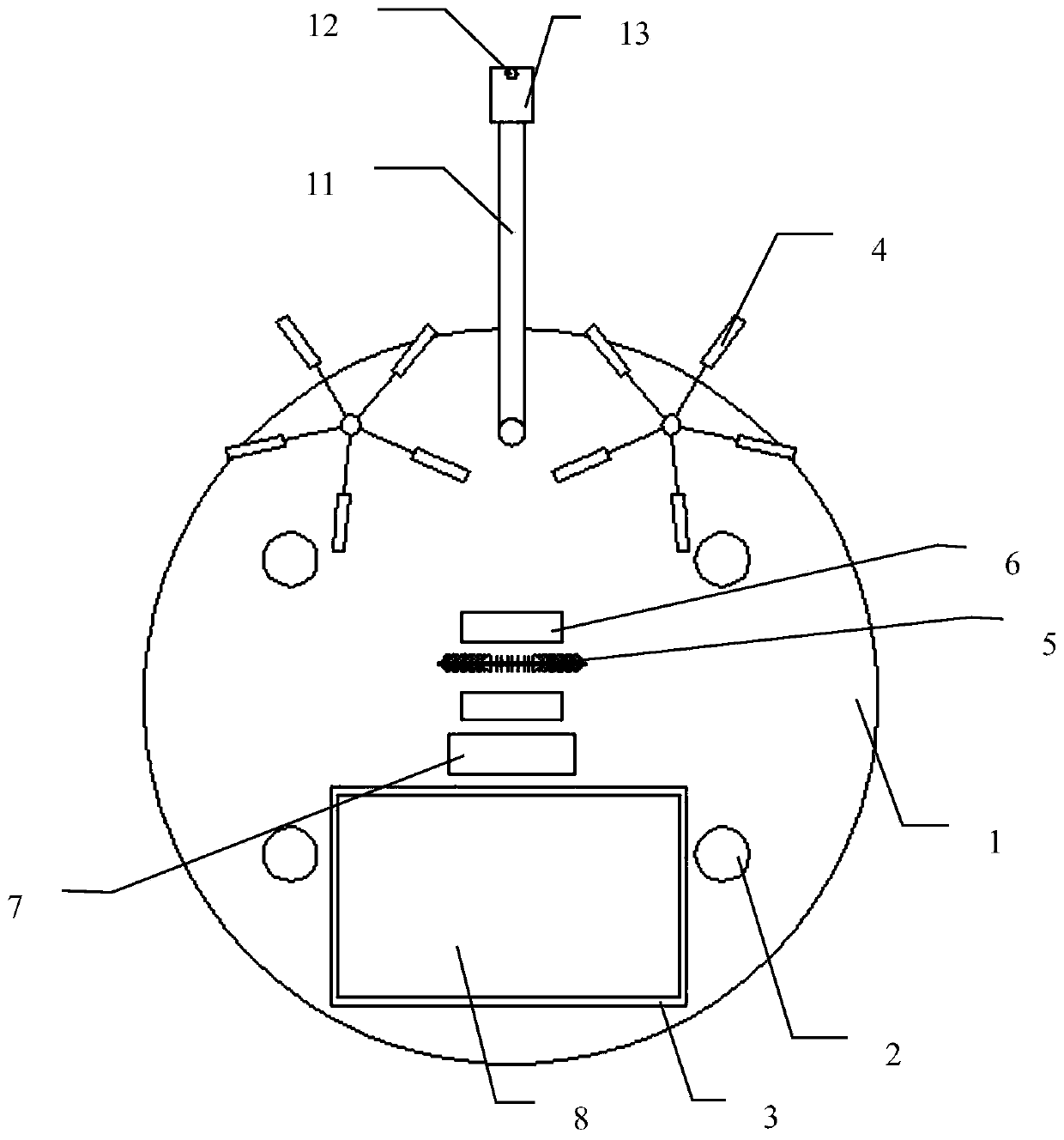 Smart home sweeper for slit cleaning based on data analysis