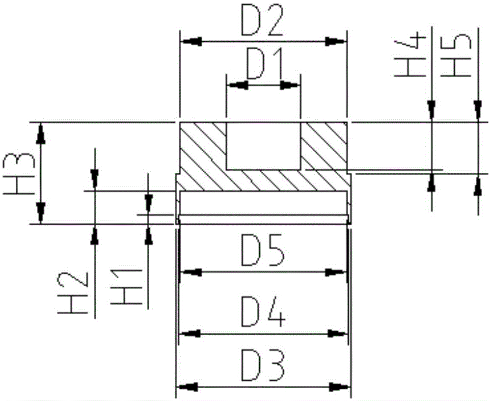 Double-temperature-zone baking device for split type dewar exhaust and realization method thereof