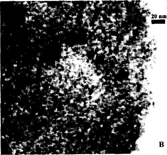 Method for preparing high specific surface metal oxide