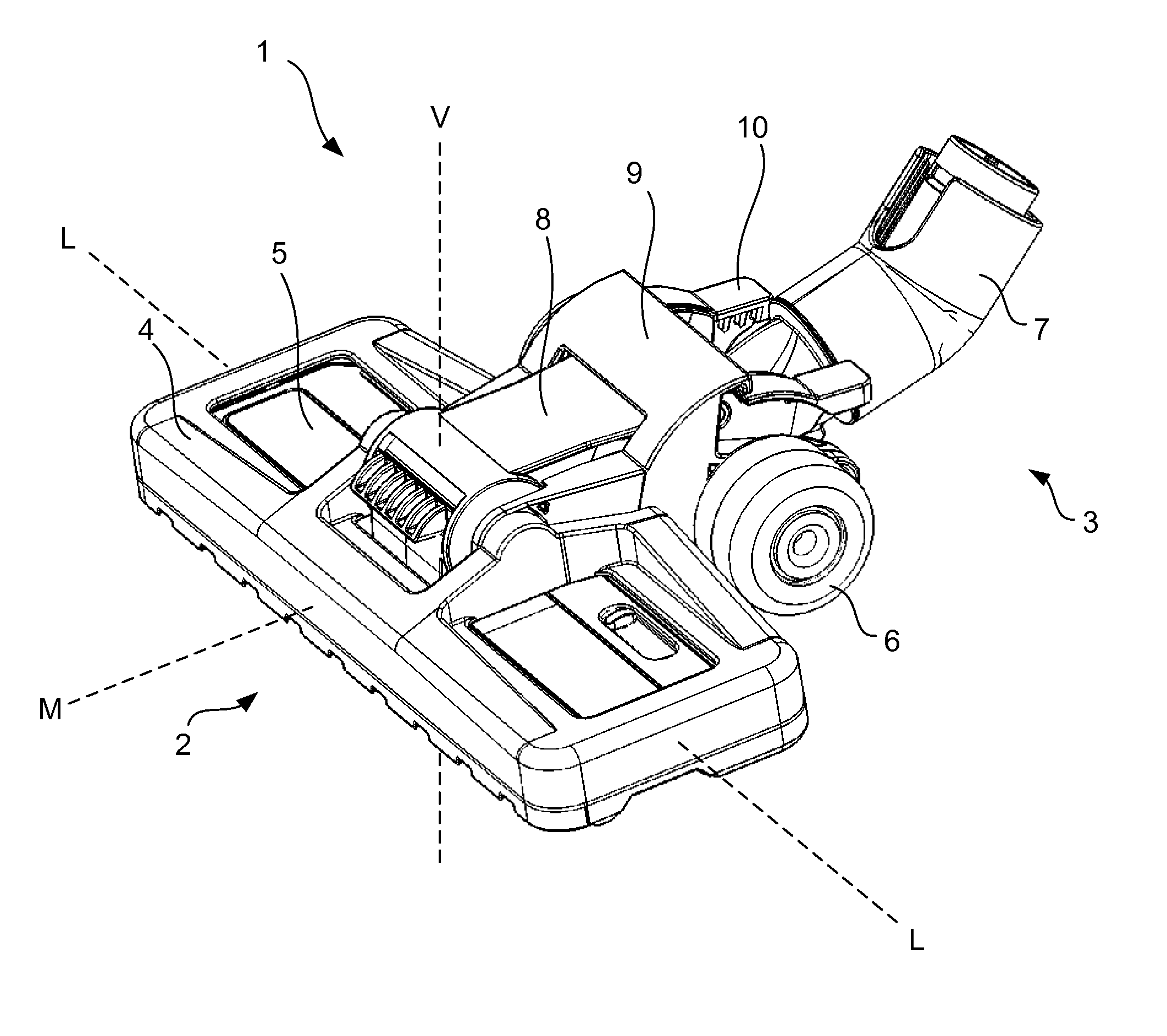 Surface treating head